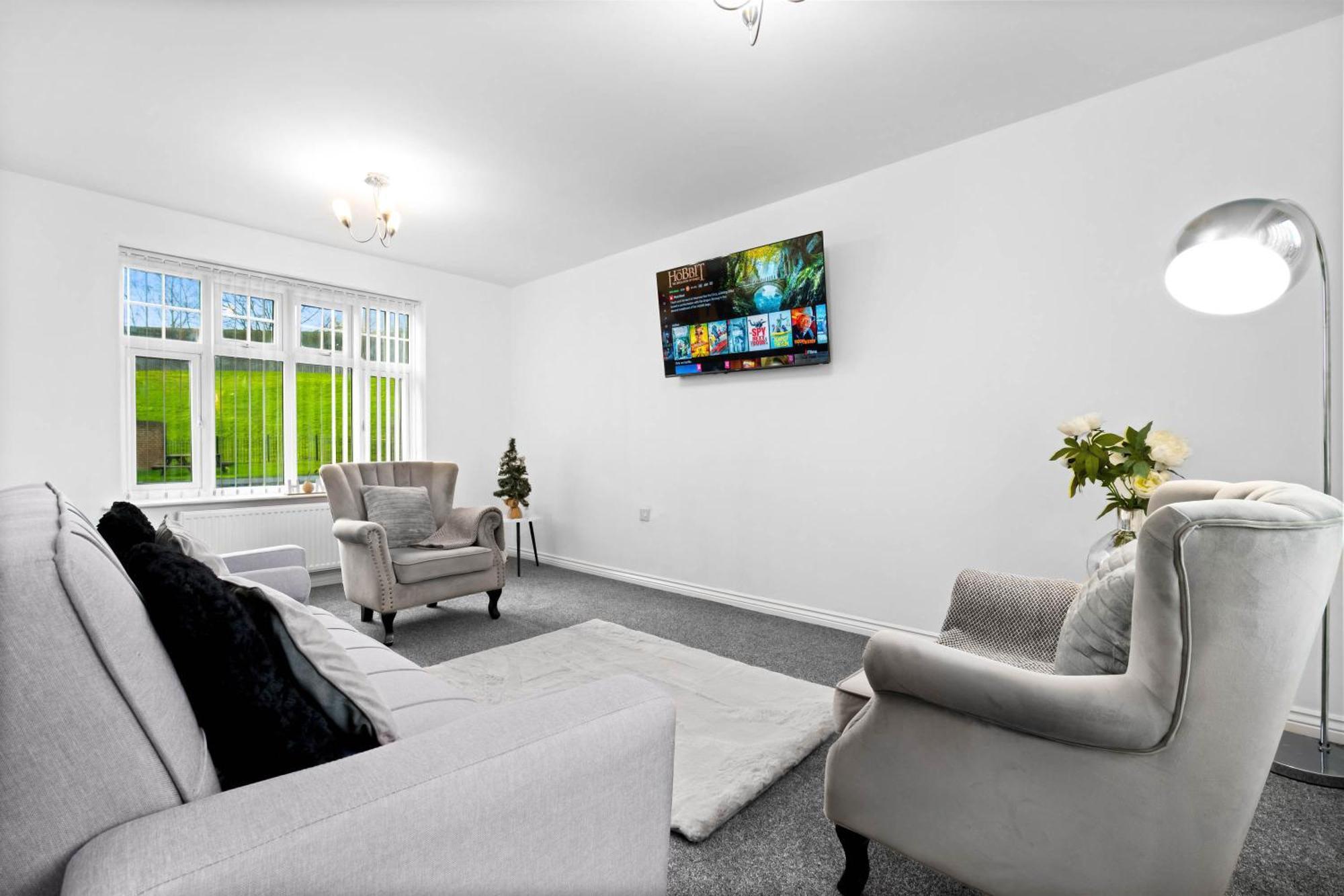 Harmony House 3 Bedroom New Build For Families, Contractors, Black Country Museum Sleeps 6 Tipton Exteriör bild